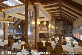 餐厅模型（缺少外部文件）