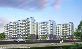 高层楼房效果图