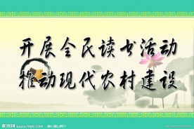 新农村展板