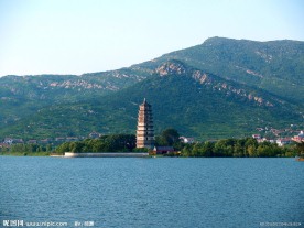 连云港大胜湖阿育王塔