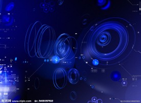 电子蓝光背景