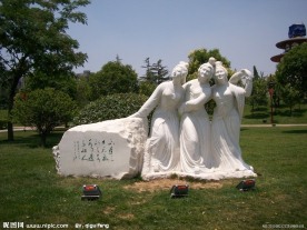 唐代仕女雕塑