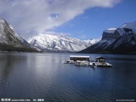 阿尔卑斯山 湖泊