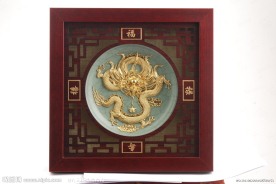 龙漆线雕