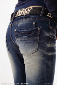 女牛仔 模特