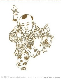 吉祥童子图