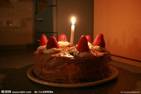 巧克力草莓生日蛋糕