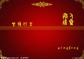 红色 封面