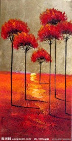 手绘油画