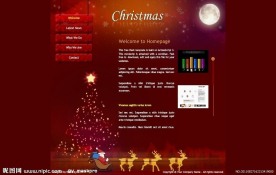 圣诞节FLASH整站源码下载