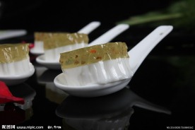 鲜奶椰汁桂花冻