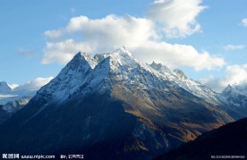 雪山美景