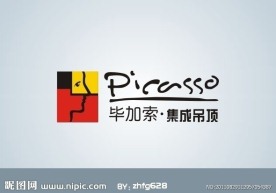 毕加索·集成吊顶LOGO