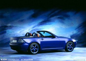 奔驰敞篷跑车广告