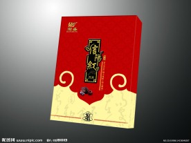 信阳红茶包装（展开图）