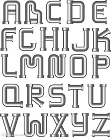 字母设计矢量