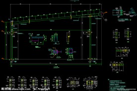 钢结构厂房结构图