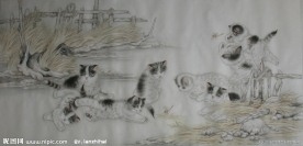 国画猫