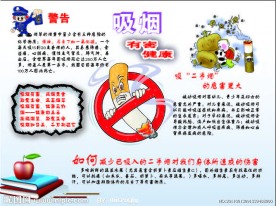禁止吸烟海报