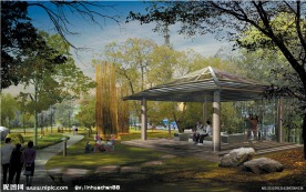 公园广场景观