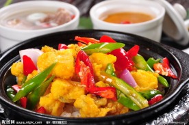 香辣子鱼煲仔饭