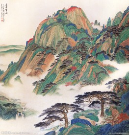 莲花霞蔚
