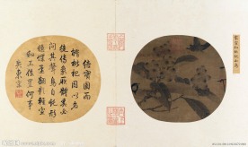 枇杷山鸟图页