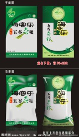 海客乐有机五谷杂粮包装设计