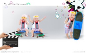 儿童写真相册模板