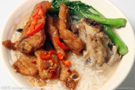 椒盐骨汤饭