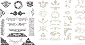 花纹 边框 底纹