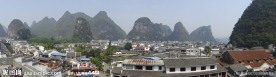 俯瞰阳朔西街