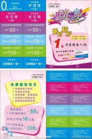 宝岛眼镜DM单广告