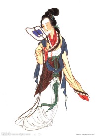 工笔画仕女