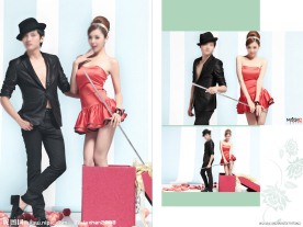 暖春婚纱摄影模板