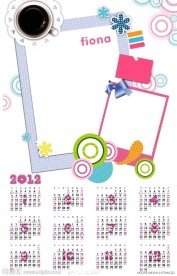 2012年 年历
