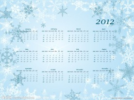 2012日历