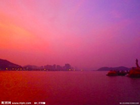 海边的晚霞(非高清)