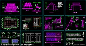 大雄宝殿全套图纸