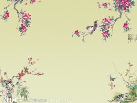 国画 背景素材