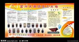 酒店展板