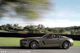 奔驰顶级SLSAMG海鸥翼跑车