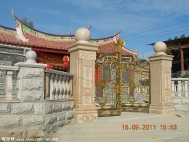 石材大门柱