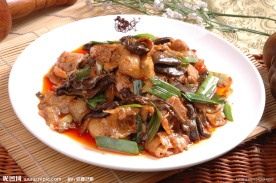 野菌回锅肉