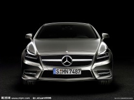 奔驰豪华汽车广告