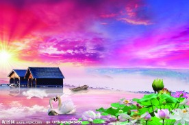 夕阳美景