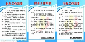 职责表