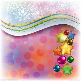 圣诞节背景矢量素材
