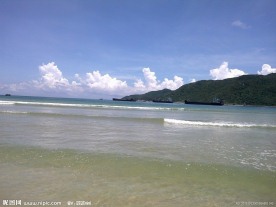 海南皇后湾休闲海滩