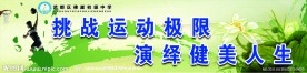 校园体育展板(底图未分层)